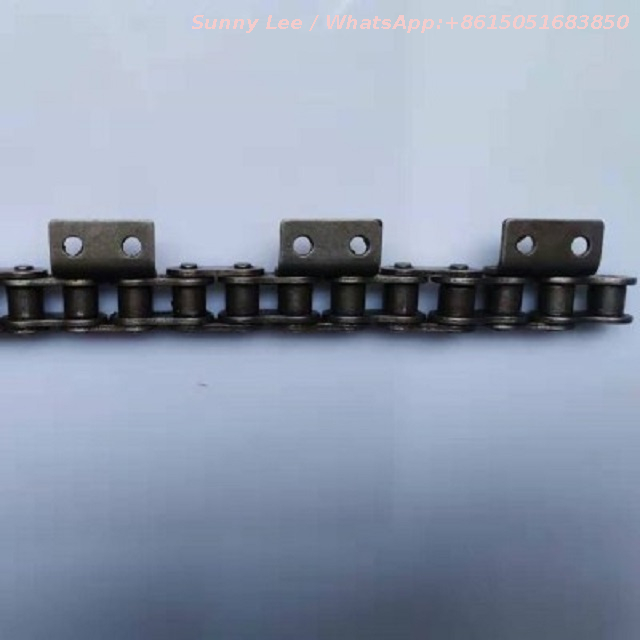 Single Side Double Hole Belt Bending Accessory Conveyor Chain from